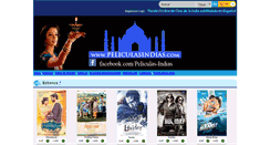 Desktop Screenshot of peliculasindias.com